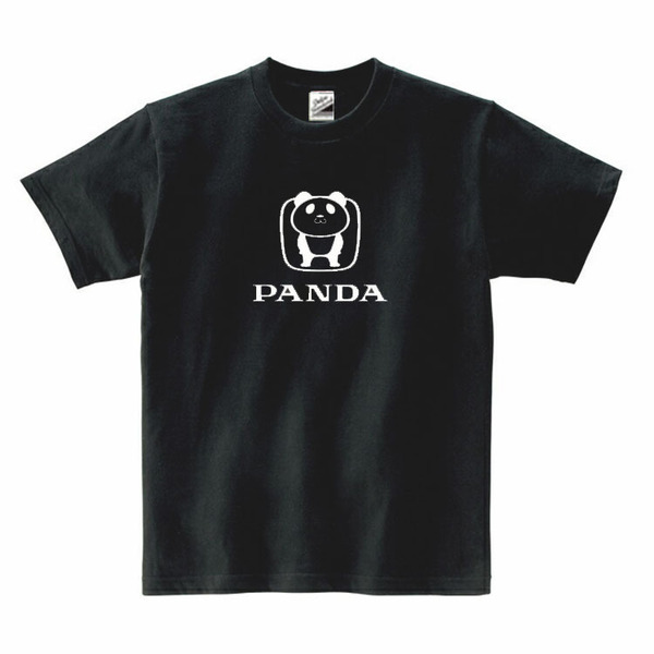 【パロディ黒S】5ozHパンダTシャツ面白いおもしろうけるネタプレゼント送料無料・新品