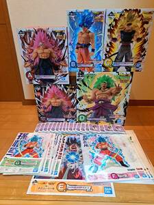  一番くじ ドラゴンボール ヒーローズ 5th A B C D ラストワン 紅き仮面 黒衣の戦士 ブロリー 孫悟空 ロゼ バーダック フィギュア