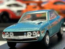 1円スタート！！　京商　KYOSHIO 64 Collection No2 Toyot Cerica 1600GT Blue トヨタ　セリカ　だるま1/64_画像6