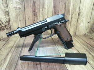 ☆1円～ジャンク♪メカ作動はok♪マルイ M93R 電動ハンドガン ロングマグ リポ仕様 リポバッテリー付 修理ベース 部品 パーツ取 管理/R16