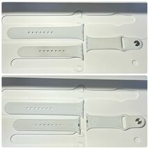 1円~【保証期間有】美品 Apple Watch Series 8 41mm シルバー Aluminum Case GPSモデル MP6K3J/A バッテリー100% / White Sport Band _画像8