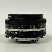 1円~【動作未確認】ニコン Nikon NIKKOR 50mm 1:1.8 一眼カメラ用 標準 単焦点 レンズ Kenko MC SKYLIGHT レンズフィルター付き G101367_画像4
