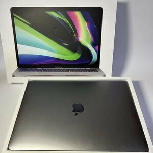 1円~【保証期間有】CTOモデル Apple MacBook Pro 13インチ M1 2020 スペースグレイ Z11B000DJ A2338 16GB 512GB 充放電回数20 箱付き