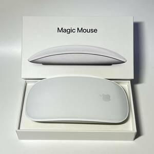 1円~【動作確認済み】Apple Magic Mouse 3 ホワイト Multi-Touch対応 MK2E3J/A A1657 無線 ワイヤレスマウス PC周辺機器 箱付き GK-70075