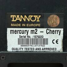 ☆ 1円~【コレクター放出品】TANNOY ペア スピーカー mercury m2 Cherry ブックシェルフ型 タンノイ 音響機器 埼玉県八潮市　GB-70009_画像8