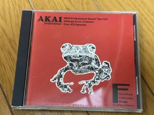 AKAI ドラムサンプリングCD Flashred Ultimate Drum Collection