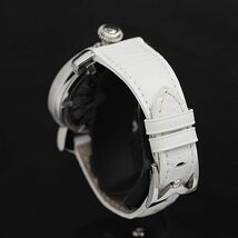 1円 稼働 QZ 良品 保/箱付 ERT ガガミラノ マヌアーレ 40ｍｍ 5020 35306 黒文字盤 レディース腕時計 KRK 0551100_画像3