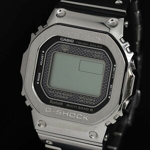 1円 OKT 保/箱付 カシオ G-SHOCK GMW-B5000 97FFLS 電波ソーラー デジタル文字盤 フルメタル メンズ腕時計 OGH 3973200