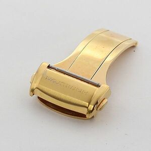 1円 良品 ハミルトン 純性尾錠 Dバックル ゴールドカラー 22ｍｍ用 NSK メンズ腕時計用 OGH 2000000