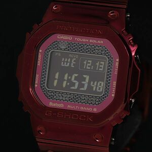 1円 稼動 良品 箱/保付き OKT カシオ G-SHOCK GMW-B5000 タフソーラー A9UMZ6 電波ソーラー デジタル メンズ腕時計 MTM 1950300