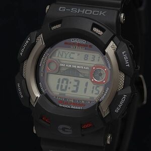 1円 稼動 良品 カシオ ガルフマン GW-9110 302A0110 ソーラー電波 デジタル文字盤 メンズ腕時計 OKZ 12YBT 0666000