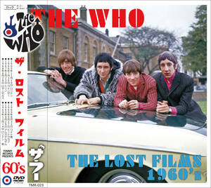 THE WHO THE LOST FILMS 1960's DVD