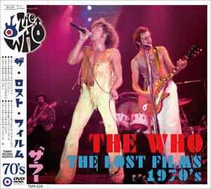 THE WHO THE LOST FILMS 1970's DVD