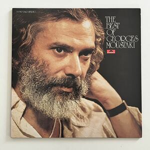 LPレコード　 GEORGES MOUSTAKI (ジョルジュ・ムスタキ) / THE BEST OF GEORGES MOUSTAKI (ベスト・オブ・ジョルジュ・ムスタキ)　MP2360