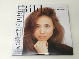 レーザーディスク LD 松田聖子 Bible 帯付 SRLM451～2 Best Hits Video History