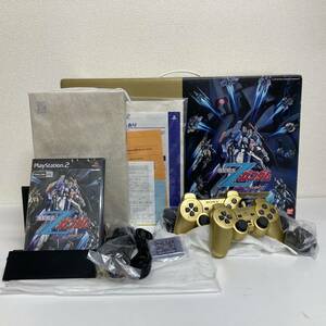 s12751 SONY ソニー PlayStation2 機動戦士Z ガンダム 百式ゴールドパック プレステ2 コラボ 限定 珍物 レア 未使用品 