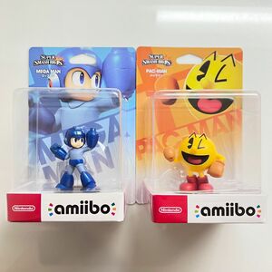 amiibo アミーボ ロックマン パックマン まとめ売り