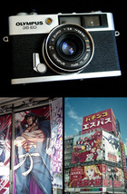 m244443 撮影可 オリンパス 35ED レンジファインダーカメラ olympus 35 ED vintage film camera from japan カメラ フィルムカメラ_画像1