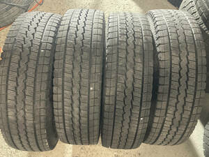 185R14 6PR LT 4本 DUNLOP SV01 冬タイヤ中古 溝あり ボンゴバネットデリカバン 小型トラックなど 作業/手渡し可 札幌市白石区 H1244