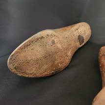アンティーク 木型 靴型 靴職人 ヴィンテージ 検索：骨董 古玩 アンチック 約:25㎝ #4_画像6