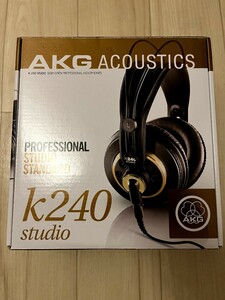 AKG k240 STUDIOほぼ未使用 セミ ヘッドホン アーカーゲー AKG