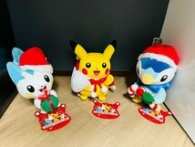 ポケモンセンター 2007 クリスマス ピカチュウ ぬいぐるみ ポケモン ぬいぐるみ_画像1