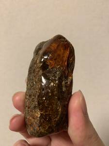琥珀　原石　アンバー　宝石質　バルト三国産　こはく　パワーストーン　鉱物　標本