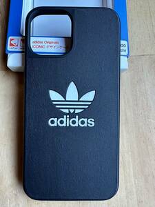 中古　adidas　iCONIC　デザインケース　FOR　iPhone　2020　6.1インチ用　黒