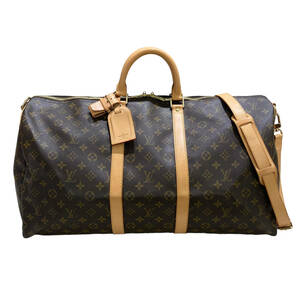 【中古】｜LOUIS VUITTON ルイヴィトン M41414 キーポル55 バンドリエール モノグラム ボストンバッグ