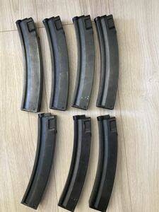 年末大掃除¥1000円スタート！！MP5 G&P ノーマルマガジン 7本セット旧世代 マルイ 電動ガン スプリング式マガジン 