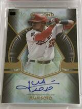 ■今期キャリアハイ35HR&ヤンキース移籍!! J.ソト(SOTO) 直筆サインカード(AUTO)■2021 TOPPS DIAMOND ICONS / 大谷・ACUNA・JUDGE_画像2