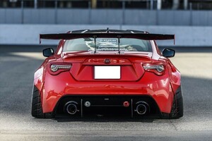 13- FT86 GT86 FRS BRZ ZN6 ZC6 VTX TYPE-2 STYLE GTウイング (FRP)