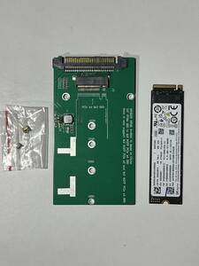 SKHynix HFS 256G DE9X081N と NFHK SFF-8639NVME U.2-NFF M.2 M-Key PCle SDDアダプターメインボード用