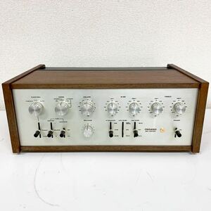 【E-2】 Pioneer SC-3000 プリアンプ パイオニア 中古 現状品 音出し可能 ガリや接触不良多数 汚れあり 1148-271