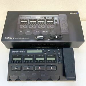 【A-4】 ZOOM G5n マルチエフェクター ギターエフェクター ズーム 中古 音出し確認済み 動作OK 細かい汚れあり 1109-17