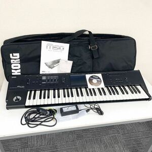 【Gt-3】 KORG M50 M50-61 シンセサイザー ミュージックワークステーション コルグ 中古 音出し確認済み 動作品 使用感あり 1155-116