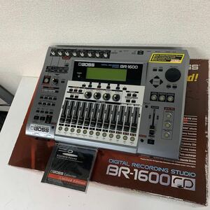 【Hd-1】 BOSS BR-1600CD MTR マルチトラックレコーダー ボス 中古 ジャンク 詳しい状態不明 汚れあり 1097-85