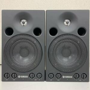 【Hd-2】 YAMAHA MSP3 Powered Monitor Speaker パワードモニタースピーカー ペア ヤマハ 音出し確認済み 動作OK 細かい傷あり 1189-19