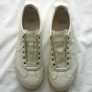 Onitsuka Tiger オニツカタイガー MEXICO 66 SD SLIP-ON メキシコ スリッポン 26.5cm CREAM / CREAM クリーム 1183A711.100 26.5cm 中古品