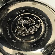 中古品 稼働品 SEIKO セイコー ダイバーズ 7S26-0020 SS AT 自動巻き 赤×青 ペプシカラーベゼル 腕時計 質屋出品_画像6