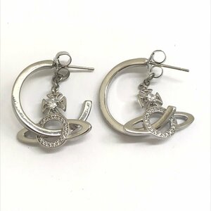 未使用 新品 ヴィヴィアンウエストウッド Vivienne Westwood ピアス ミランダ ラインストーン付き ファッション アクセサリー質屋出品