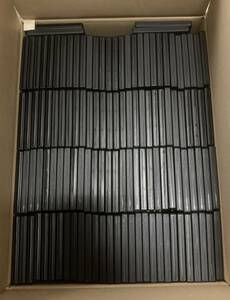 中古　DVDトールケース（黒）１２０枚/ゆうパック１４０サイズ
