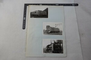 EW23/古い鉄道写真■蒸気機関車　磐西　1965年1月　6枚　007