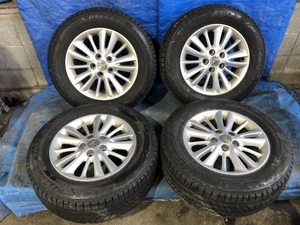 トヨタ クラウン純正 18系 16×7J +50 5H-114.3PCD BRIDGESTONE ブリヂストン BLIZZAK VRX3 225/60R16 2022年製 タイヤ・ホイールセット