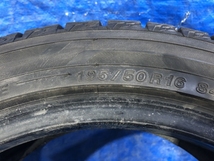 YOKOHAMA ヨコハマ ice GUARD iG60 195/50R16 2021年製 9部山 2本 アクア/ヴィッツ/シエンタ/スイフト/ロードスター などに_画像6