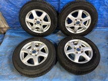 FEID 13×4.50B +45 4H-100PCD YOKOHAMA ヨコハマ BluEarth ES32 145/80R13 2023年製 タイヤ・ホイールセット_画像1