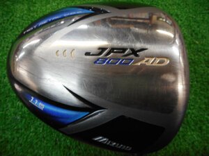 3＃２０９９　【ミズノ】ＪＰＸ８００ＡＤ　１Ｗ／ロフト：１１.５°　フレックス：Ｒ　シャフト：純正シャフト【小樽店】