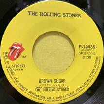 ■ローリング・ストーンズ■ブラウン・シュガー/ビッチ■'71■P-1043S■Rolling Stones■即決■洋楽■EPレコード_画像4