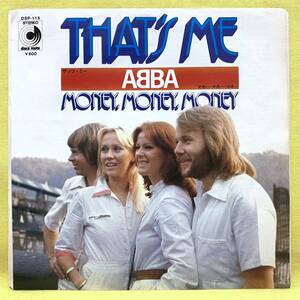 ■ABBA■ザッツ・ミー/マネー・マネー・マネー■'77■アバ■即決■洋楽■EPレコード