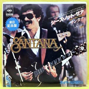 ■サンタナ■シーズ・ノット・ゼア■'77■SANTANA■即決■洋楽■EPレコード